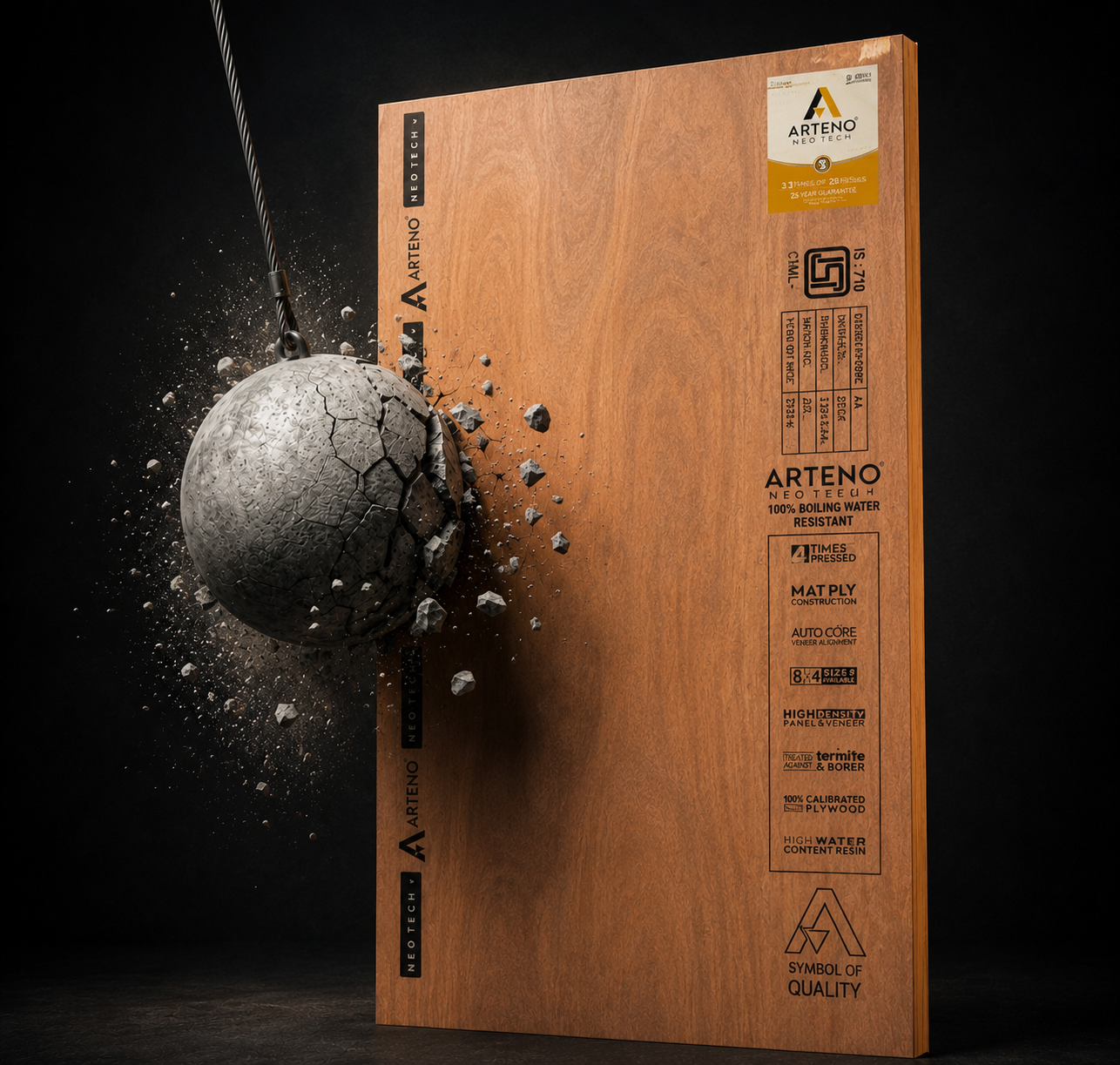 ARTENO Neo Tech+ Economical BWP Grade Plywood